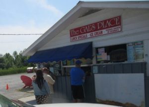 Gals Ice Cream - a very popular spot