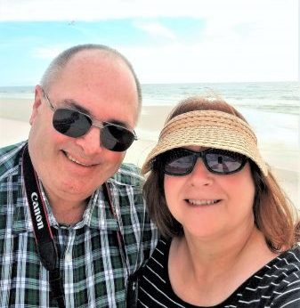 Jim and Angela at Pensacola Beach 2018